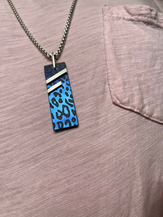 Cheetah Tag /// Blue